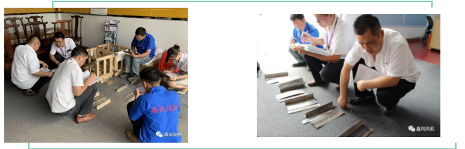 鑫風(fēng)第二屆焊接比武大賽評分現(xiàn)場 鑫風(fēng)第二屆焊接比武大賽評分現(xiàn)場